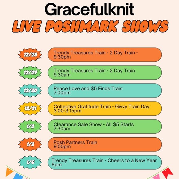 Gracefulknit is LIVE!!!  Please ❤️ this to be notified when I go LIVE! - Picture 2 of 9